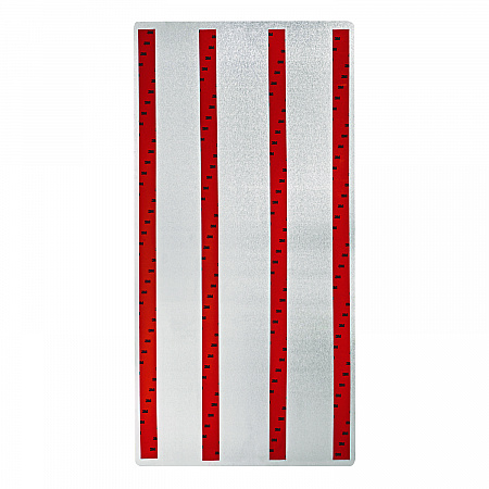 Commercial Hand Dryer Wall Guard, 0.06 x 15.75 x 31.75, Brushed Stainless Steel (ALP400WALLG)