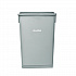 Slim 23 Gallon Indoor Trash Can, Plastic, Gray (477GRY)