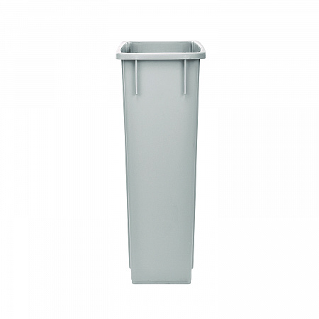 Slim 23 Gallon Indoor Trash Can, Plastic, Gray (477GRY)