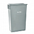 Slim 23 Gallon Indoor Trash Can, Plastic, Gray (477GRY)