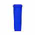 Slim 23 Gallon Recycling Bin, Plastic, Blue (477RBLU)