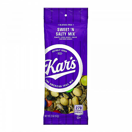 Trail Mix Variety Pack, Assorted Flavors, 24 Packets/Box (KAR08362)