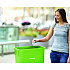 Slim 23 Gallon Recycling Bin, Plastic, Lime Green (ALP477LGRN)