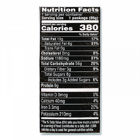 Cup Noodles Stir Fry, Teriyaki Chicken, 3 oz Cup, 6/Carton (NIS42405)