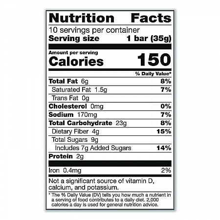 Blueberry Soft-Baked Muffin Bar, 1.24 oz Bar, 12/Box (GEM20668)