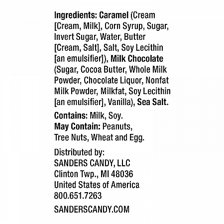Small Batch Wonders Milk Chocolate Sea Salt Caramels, 18 oz Tub (MRY30986)