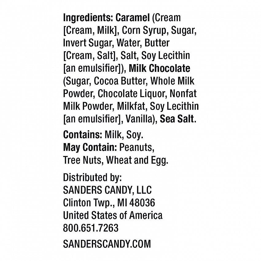 Small Batch Wonders Milk Chocolate Sea Salt Caramels, 18 oz Tub (MRY30986)