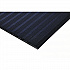 Ribbed Vinyl Anti-Fatigue Mat, Rectangular, Black Ribbed Surface, 24