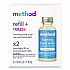 Refill + Reuse Foaming Hand Soap Refill, Sea Minerals Scent, 1 oz Refill Bottle, 2/Pack (356009)