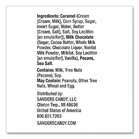 Small Batch Wonders Sea Salt Caramel Pecan Clusters, 16 oz Tub (MRY30971)
