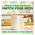 Select-a-Size Kitchen Roll Paper Towels, 2-Ply, 11 x 5.9, White, 135 Sheets/Roll, 4 Rolls/Pack (06134)