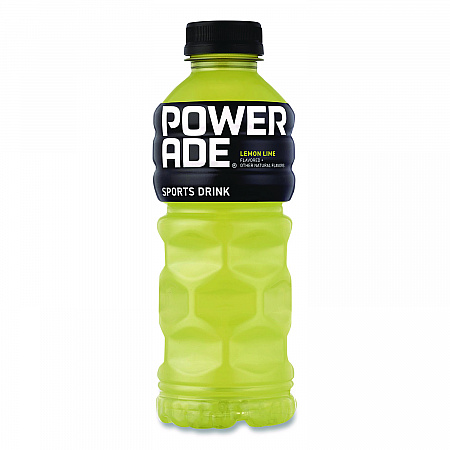 Sports Drink, Lemon Lime, 20 oz Bottle, 24/Pack (049000003697)