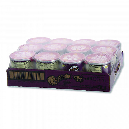 Grab and Go BBQ Crisps, 1.4 oz Can, 12/Carton (KEE18372)