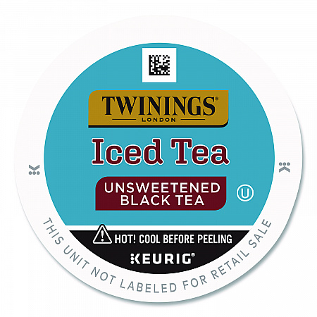Iced Tea K-Cups, Unsweetened Black, 24/Box (TNA23048)