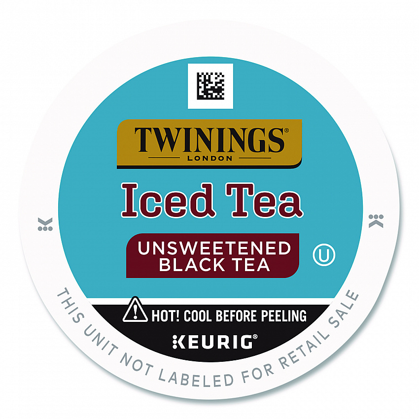 Iced Tea K-Cups, Unsweetened Black, 24/Box (TNA23048)