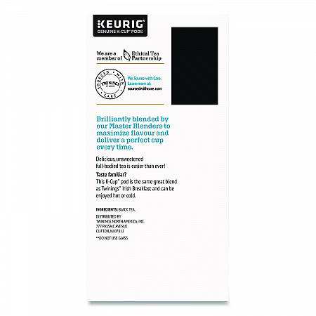 Iced Tea K-Cups, Unsweetened Black, 24/Box (TNA23048)
