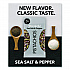 No Shells Sea Salt and Pepper Pistachios, 2.25 oz Pack, 8/Box (PAR70144)
