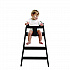 Wooden Stackable High Chair, Supports Up to 50 lb, 29.02
