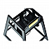 Wooden Stackable High Chair, Supports Up to 50 lb, 29.02