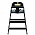 Wooden Stackable High Chair, Supports Up to 50 lb, 29.02