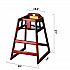 Wooden Stackable High Chair, Supports Up to 50 lb, 29.02