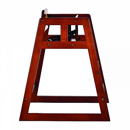 Wooden Stackable High Chair, Supports Up to 50 lb, 29.02