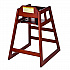 Wooden Stackable High Chair, Supports Up to 50 lb, 29.02