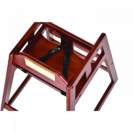 Wooden Stackable High Chair, Supports Up to 50 lb, 29.02