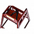 Wooden Stackable High Chair, Supports Up to 50 lb, 29.02