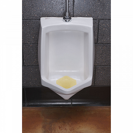 Wave 3D Urinal Deodorizer, Citrus Scent, Yellow, 10/Box (3WDS60CITBX)