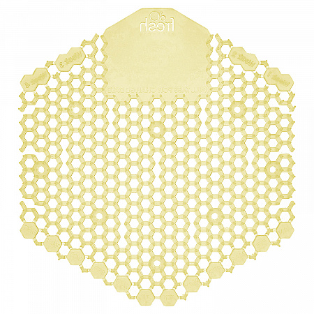 Wave 3D Urinal Deodorizer, Citrus Scent, Yellow, 10/Box (3WDS60CITBX)