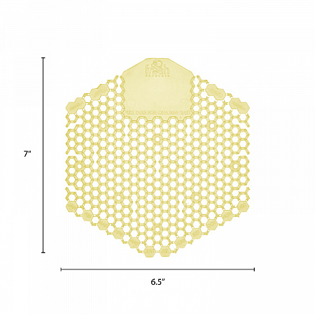 Wave 3D Urinal Deodorizer, Citrus Scent, Yellow, 10/Box (3WDS60CITBX)