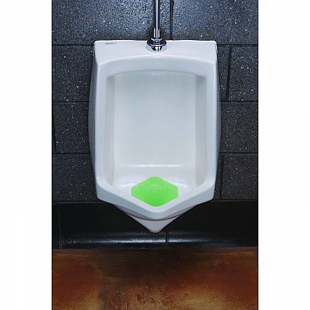 Wave 3D Urinal Deodorizer, Cucumber Melon Scent, Green, 10/Box (3WDS60CME)