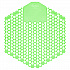 Wave 3D Urinal Deodorizer, Cucumber Melon Scent, Green, 10/Box (3WDS60CME)