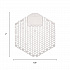 Wave 3D Urinal Deodorizer, Honeysuckle Scent, Clear, 58 g, 10/Box, 6 Boxes/Carton (3WDS60HON)