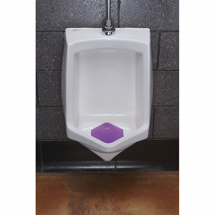 Wave 3D Urinal Deodorizer, Fabulous Scent, Purple, 58 g, 10/Box, 6 Boxes/Carton (3WDS60LAV)