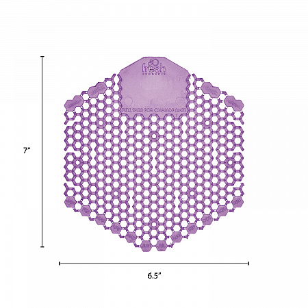 Wave 3D Urinal Deodorizer, Fabulous Scent, Purple, 58 g, 10/Box, 6 Boxes/Carton (3WDS60LAV)