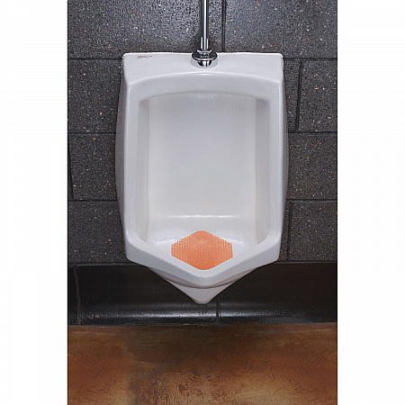 Wave 3D Urinal Deodorizer, Mango Scent, Orange Color, 10/Box (3WDS60MAN)
