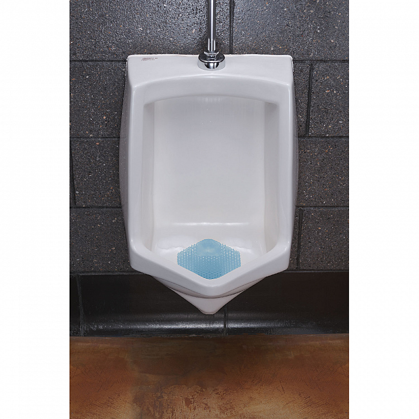 Wave 3D Urinal Deodorizer, Ocean Mist Scent, Blue, 10/Box, 6 Boxes/Carton (3WDS60OMI)