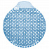 Tidal Wave, Urinal Screens, Cotton Blossom Scent, Blue, 0.42 oz, 6/Box (TWDSCB)