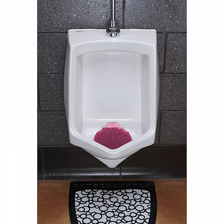 Tidal Wave, Urinal Screen, Apple Scent, Red, 0.42 oz, 6/Box (TWDSSA)