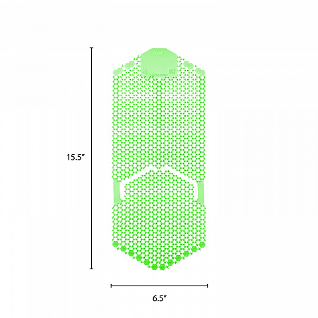 Tsunami, Urinal Screen, Cucumber Melon Scent, Green, 5.22 oz, 6/Carton (TSU6CM)
