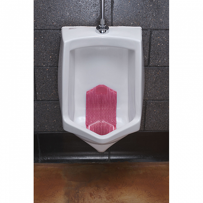 Tsunami, Urinal Screen, Spiced Apple Scent, Red, 5.22 oz, 6/Carton (TSU6SA)