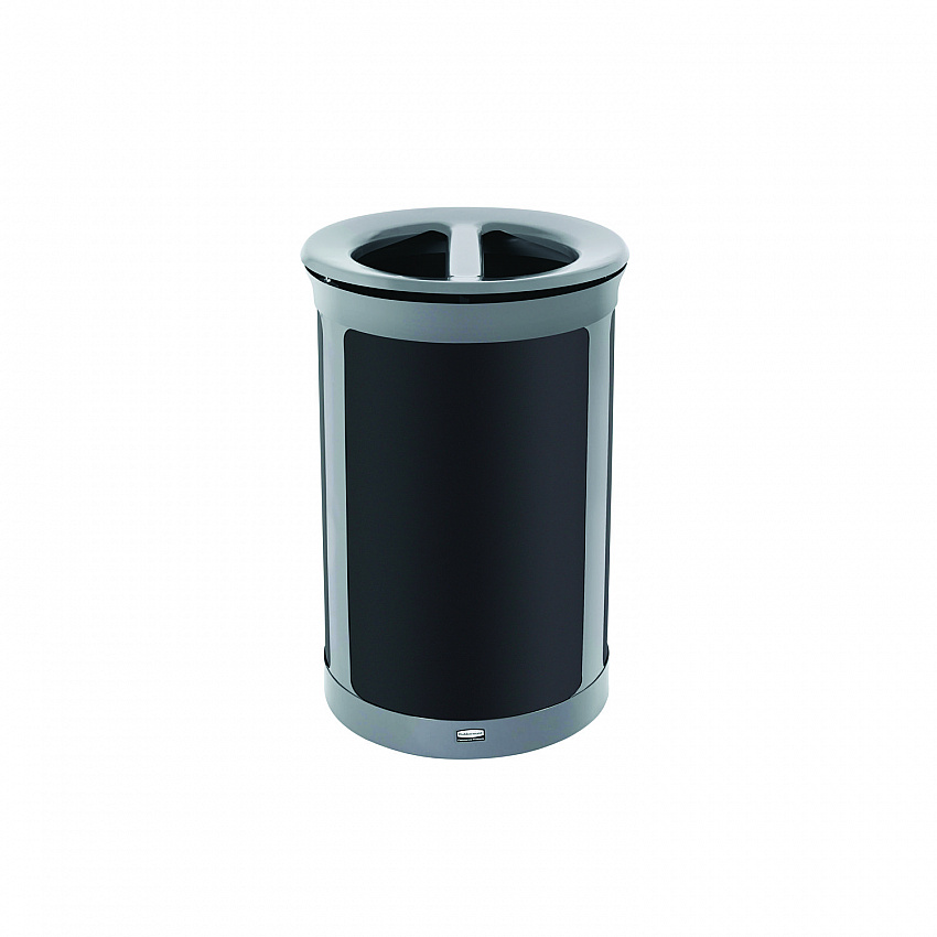 ENHANCE Series Waste Receptacle, Dual Top Hole, 23 gal, Metal, Pearl Gray/Umbra Gray (2172841)