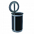 ENHANCE Series Waste Receptacle, Dual Top Hole, 23 gal, Metal, Pearl Gray/Umbra Gray (2172841)