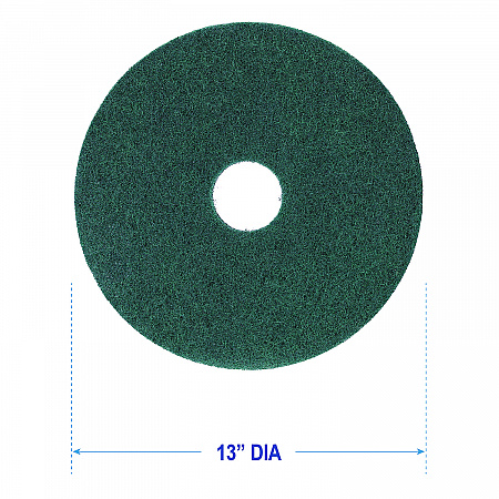 Heavy-Duty Scrubbing Floor Pads, 13