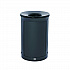 ENHANCE Series Waste Receptacle, 33 gal, Metal, Jet Black Metallic (2172842)
