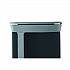 ENHANCE Series Waste Receptacle, Dual Top Hole, 33 gal, Metal, Pearl Gray/Umbra Gray (2172847)