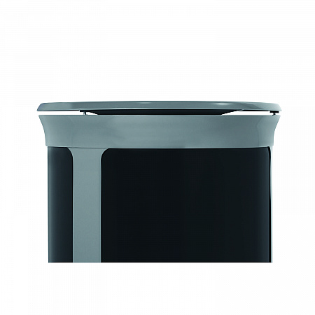 ENHANCE Series Waste Receptacle, 33 gal, Metal, Pearl Gray/Umbra Gray (2172852)