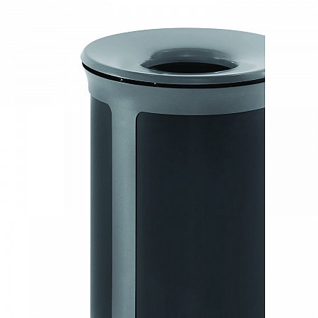 ENHANCE Series Waste Receptacle, 33 gal, Metal, Pearl Gray/Umbra Gray (2172852)